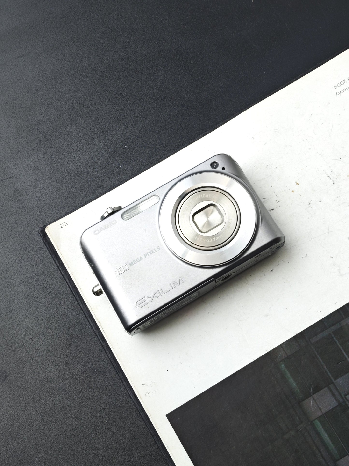 Used Casio EXILIM EX-Z1080 silver Digital Camera [No charger]