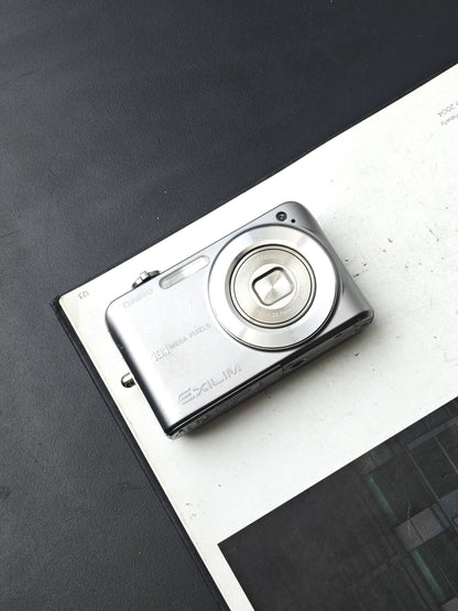 Used Casio EXILIM EX-Z1080 silver Digital Camera [No charger]
