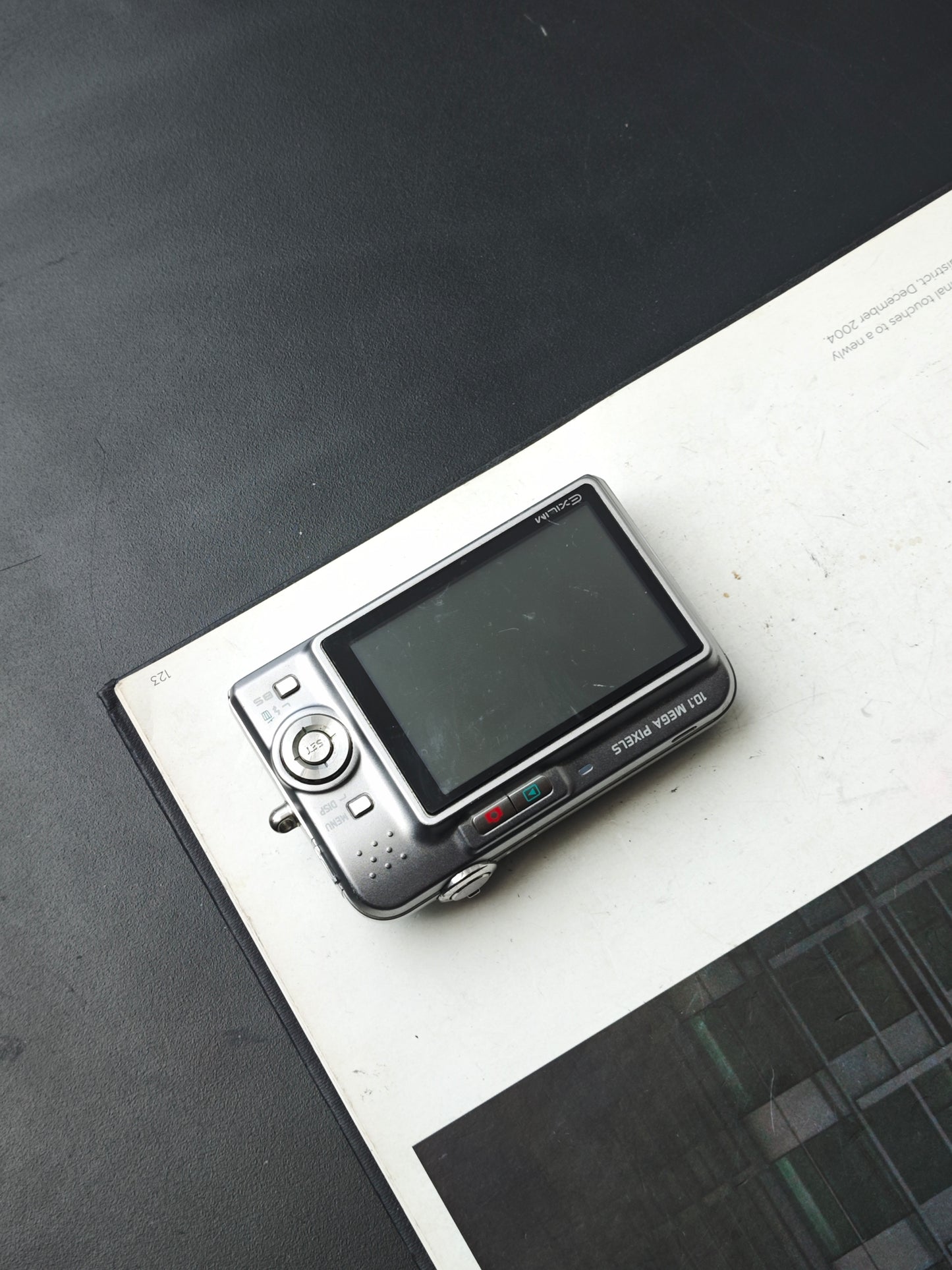 Used Casio EXILIM EX-Z1080 silver Digital Camera [No charger]