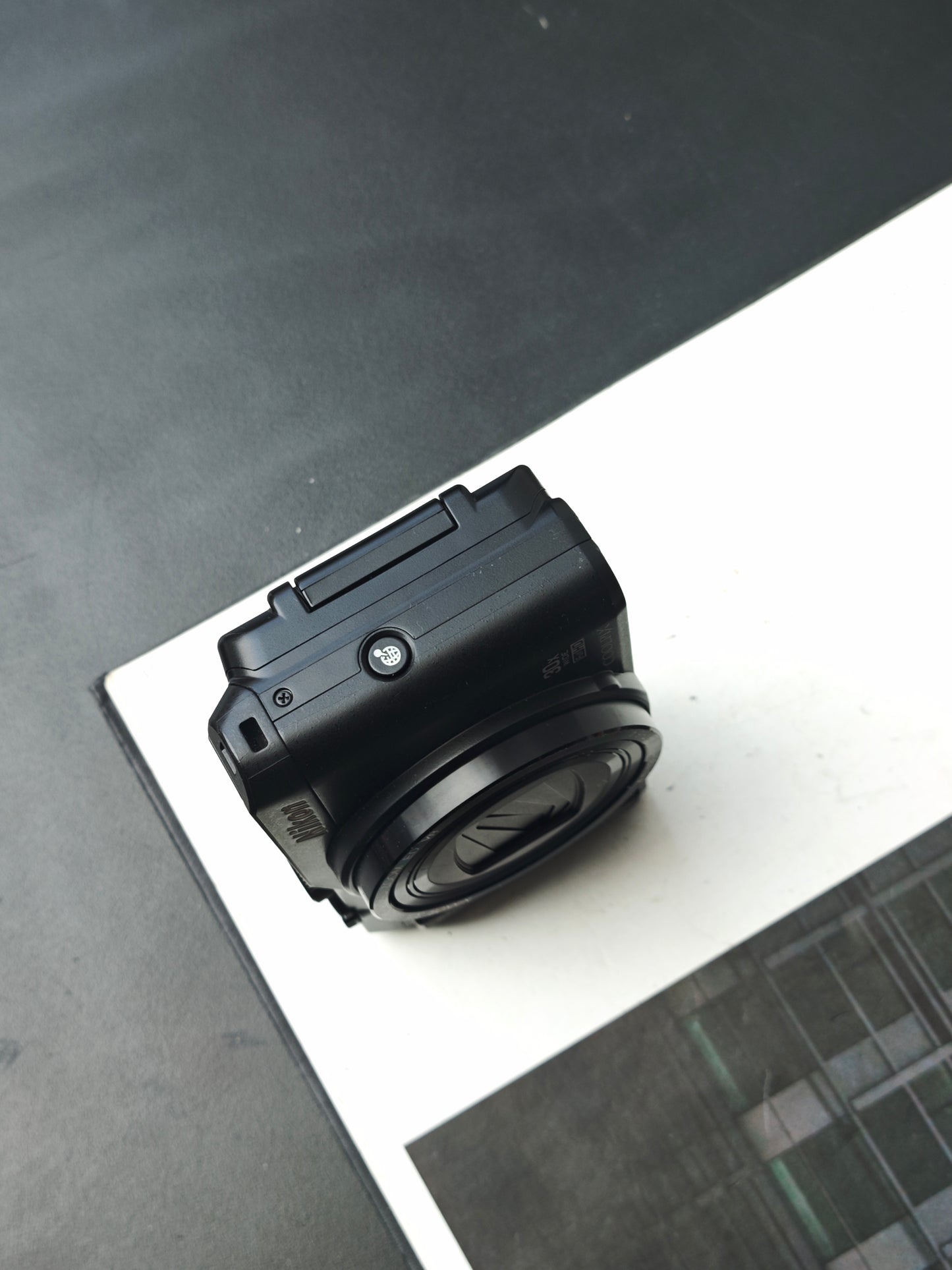 Used Nikon Coolpix S9900 black Digital Camera [No charger]