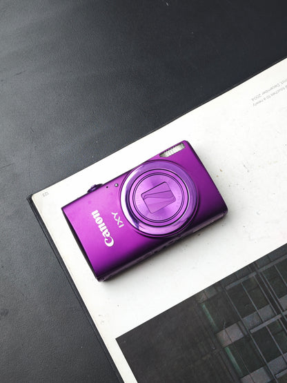 Used Canon IXY 630 purple Digital Camera [with box] #901063003523