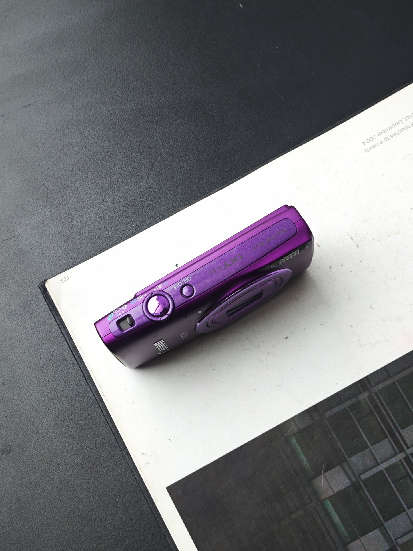 Used Canon IXY 630 purple Digital Camera [with box] #901063003523