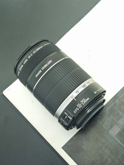 *READ* Canon Zoom Lens EF-S 55-250mm F4-5.6 IS #39102501