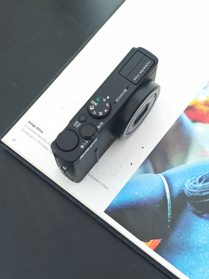 Used Nikon Coolpix P310 black Digital Camera [No charger]