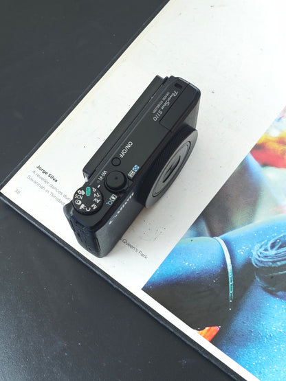 Used Canon PowerShot S110 black Digital Camera [with box]