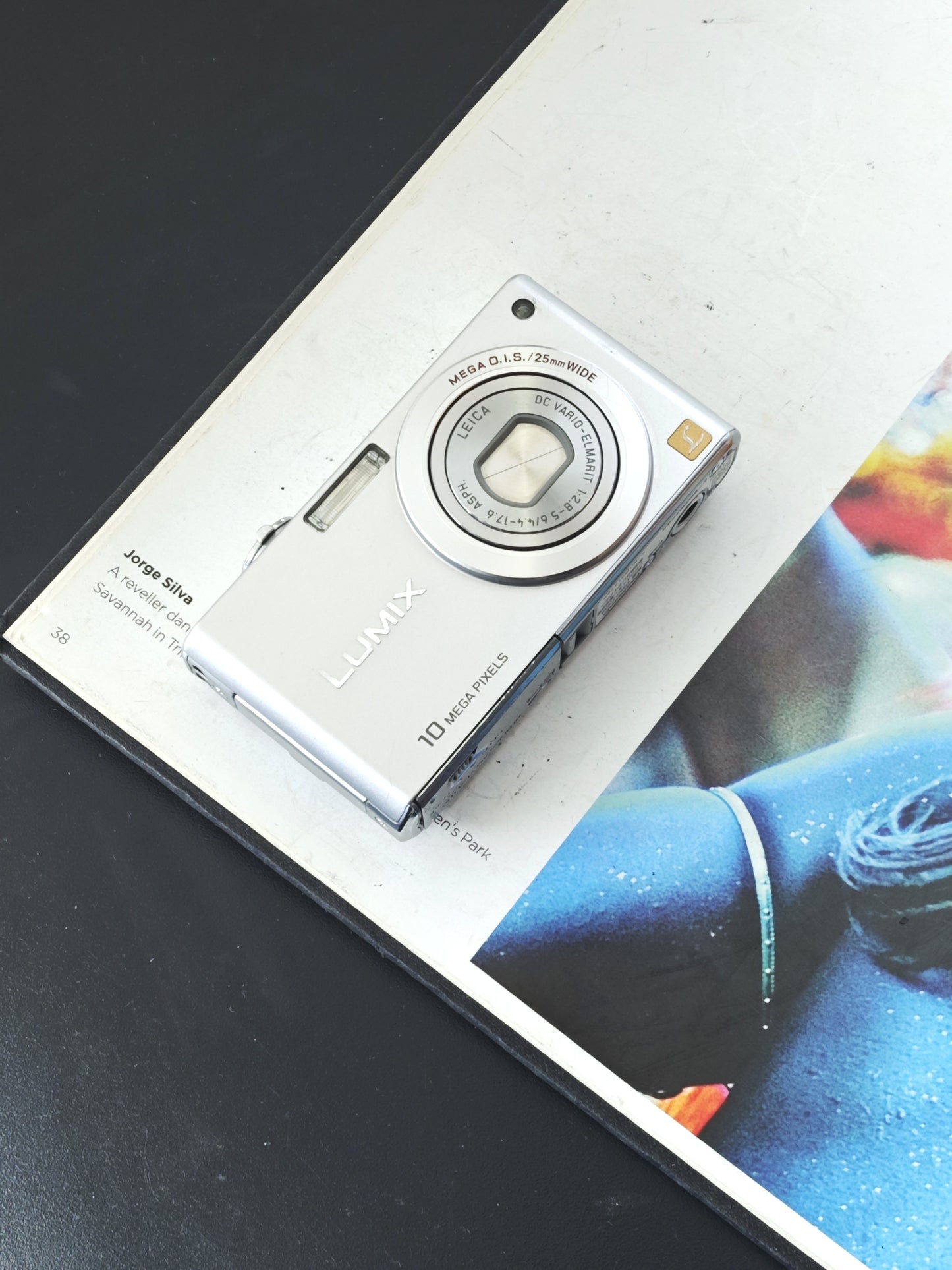 Used Panasonic Lumix DMC-FX35 silver Digital Camera [JPN only]