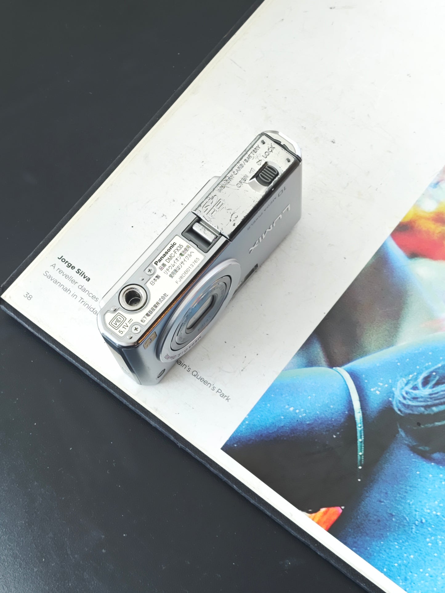 Used Panasonic Lumix DMC-FX35 silver Digital Camera [JPN only]
