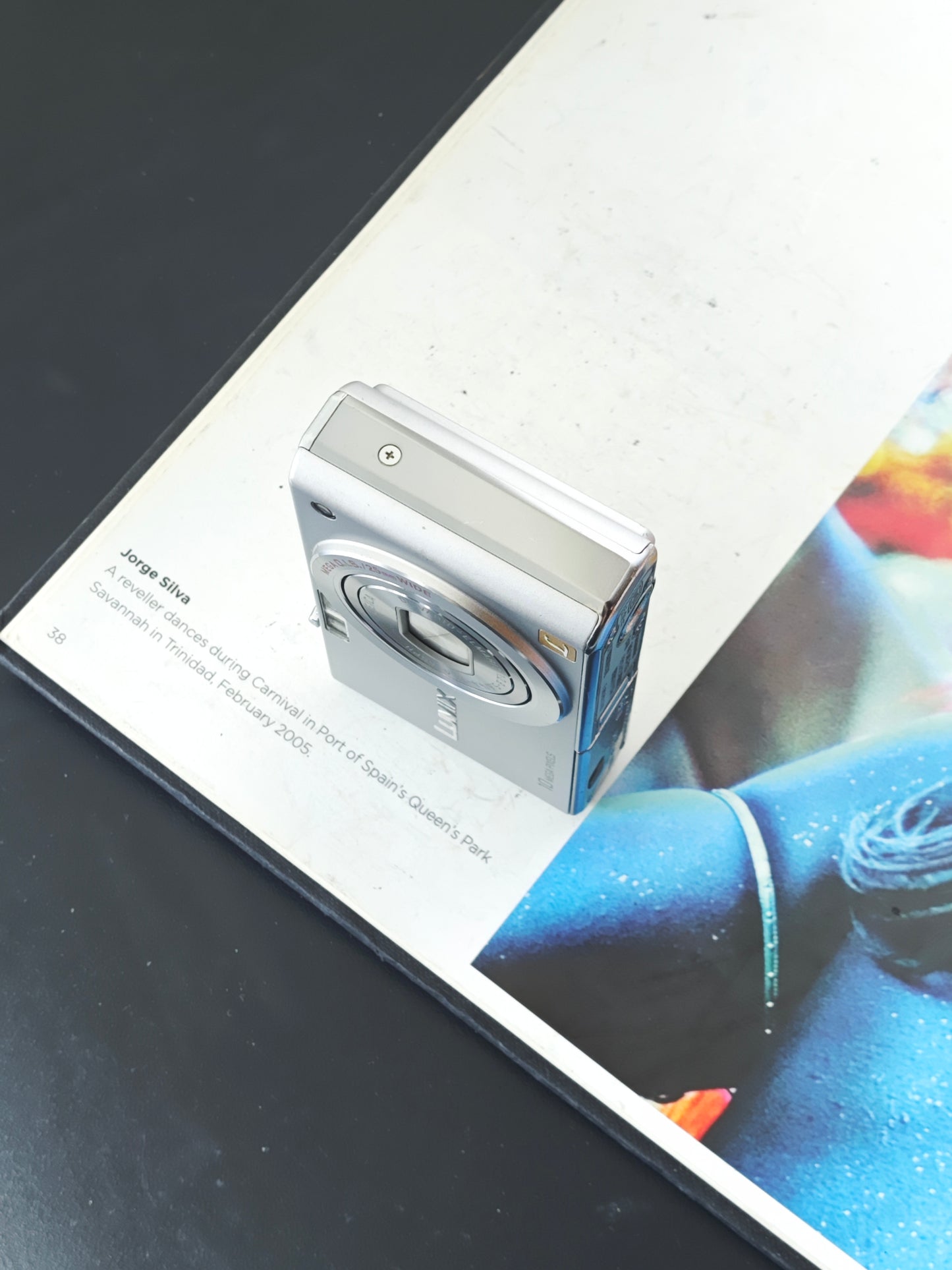 Used Panasonic Lumix DMC-FX35 silver Digital Camera [JPN only]