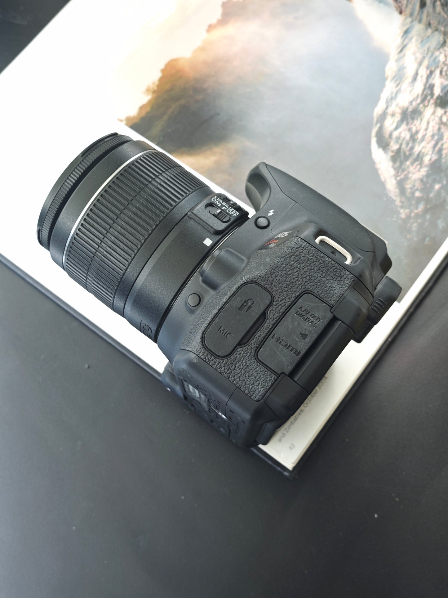 Used Canon EOS Kiss X6i with EF-S 18-55mm F3.5-5.6 IS II [No charger]