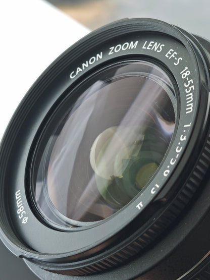 Used Canon EOS Kiss X6i with EF-S 18-55mm F3.5-5.6 IS II [No charger]