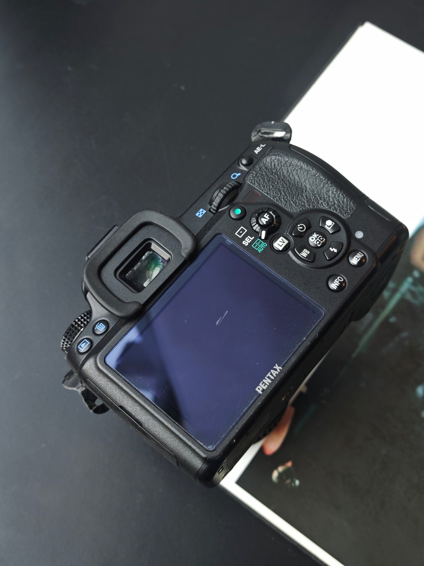 Used Pentax K-7 with SMC Pentax-DA 18-55mm F3.5-5.6 AL Digital Camera [No charger]