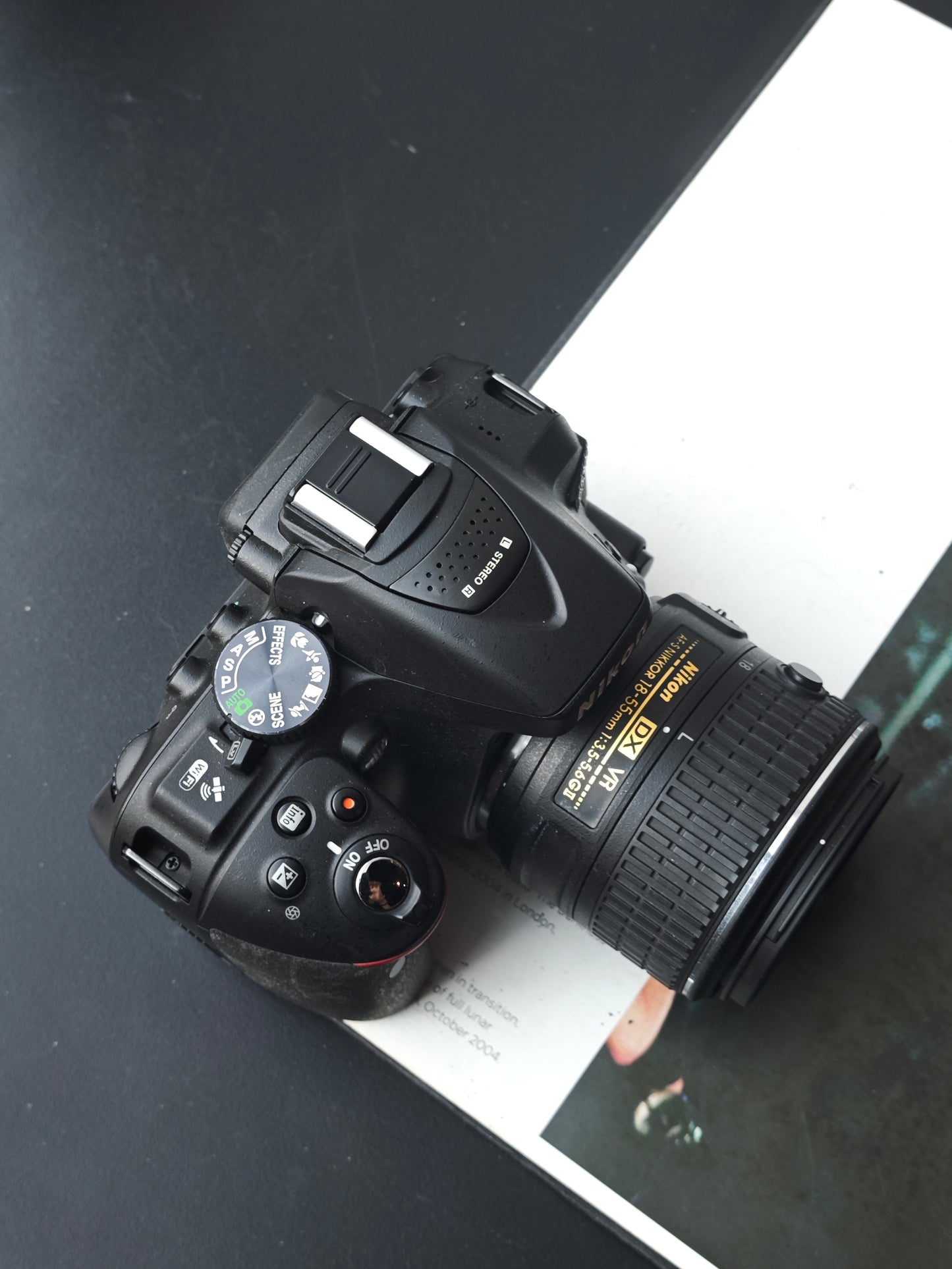 Used Nikon D5300 with Nikon DX VR AF-S Nikkor 18-55mm F3.5-5.6 G II [No charger]