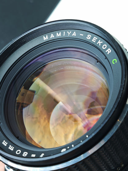 Mamiya M645 1000S with Mamiya-Sekor C 80mm F1.9