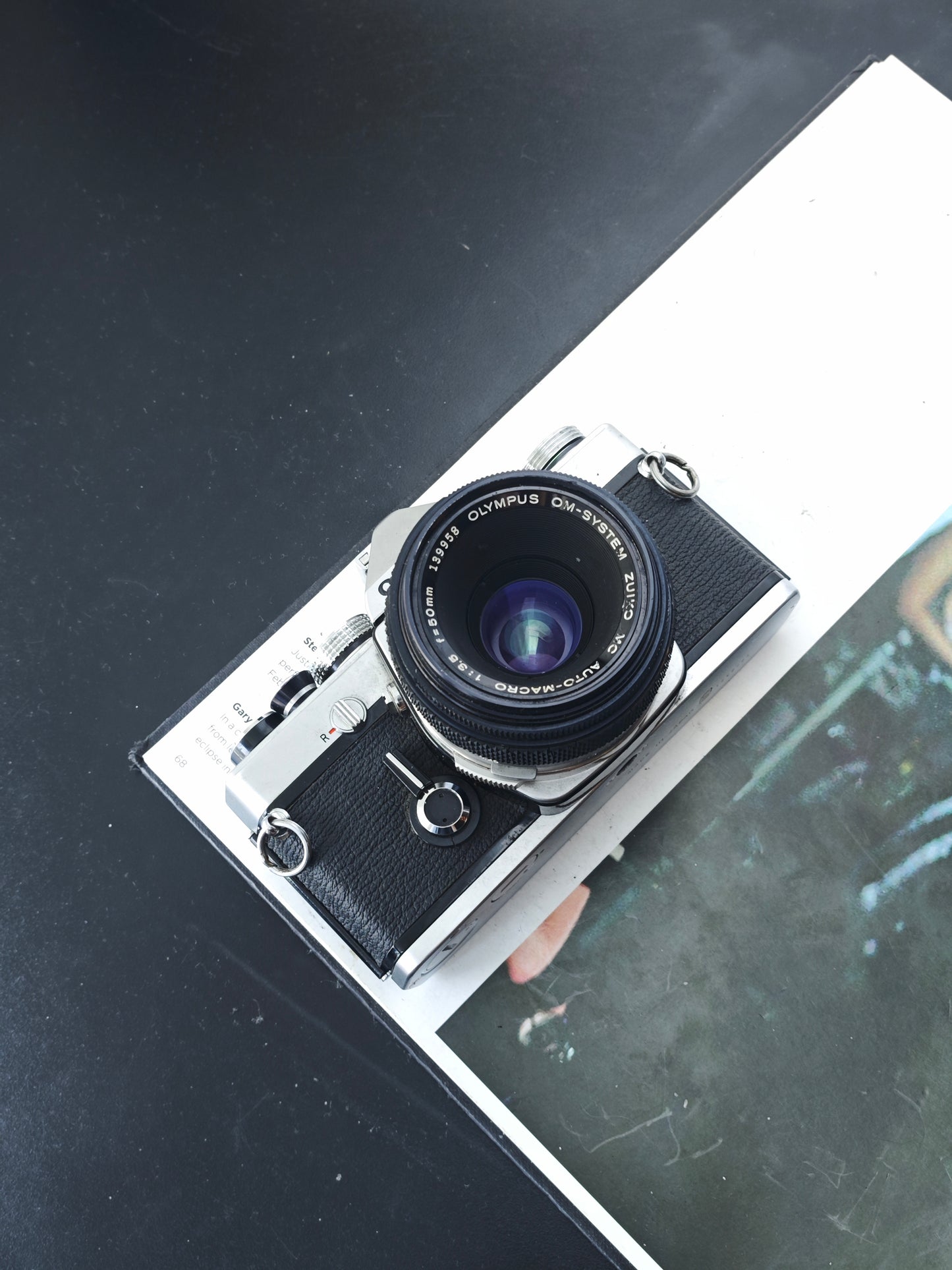 Olympus OM-1 with OM-System Zuiko MC Auto-Macro 50mm F3.5