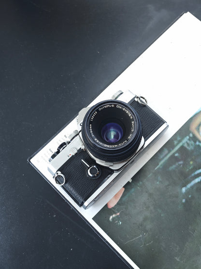 Olympus OM-1 with OM-System Zuiko MC Auto-Macro 50mm F3.5