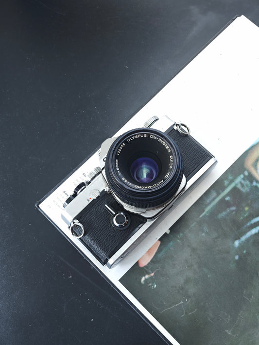 Olympus OM-1 with OM-System Zuiko MC Auto-Macro 50mm F3.5