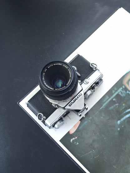 Olympus OM-1 with OM-System Zuiko MC Auto-Macro 50mm F3.5
