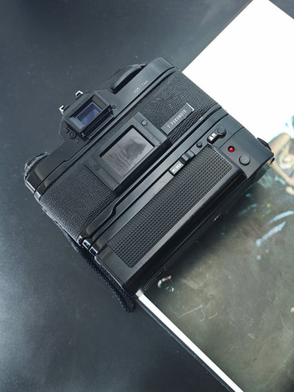 Canon A-1 with NFD 50mm F1.4 (+Battery Pack MA)