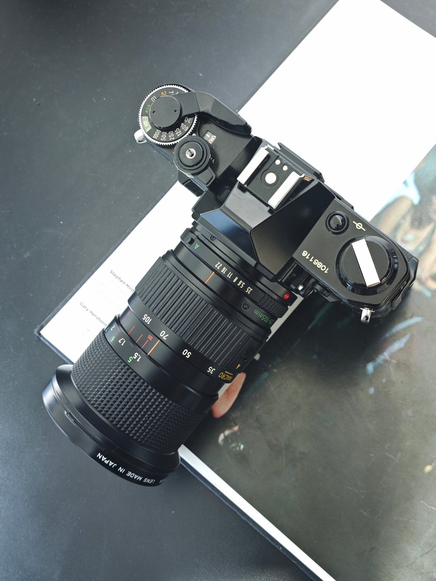 *READ* Canon AE-1 black with Zoom Lens FD 35-105mm F3.5