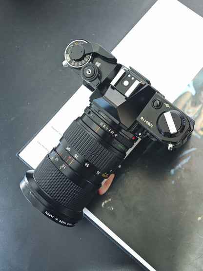 *READ* Canon AE-1 black with Zoom Lens FD 35-105mm F3.5