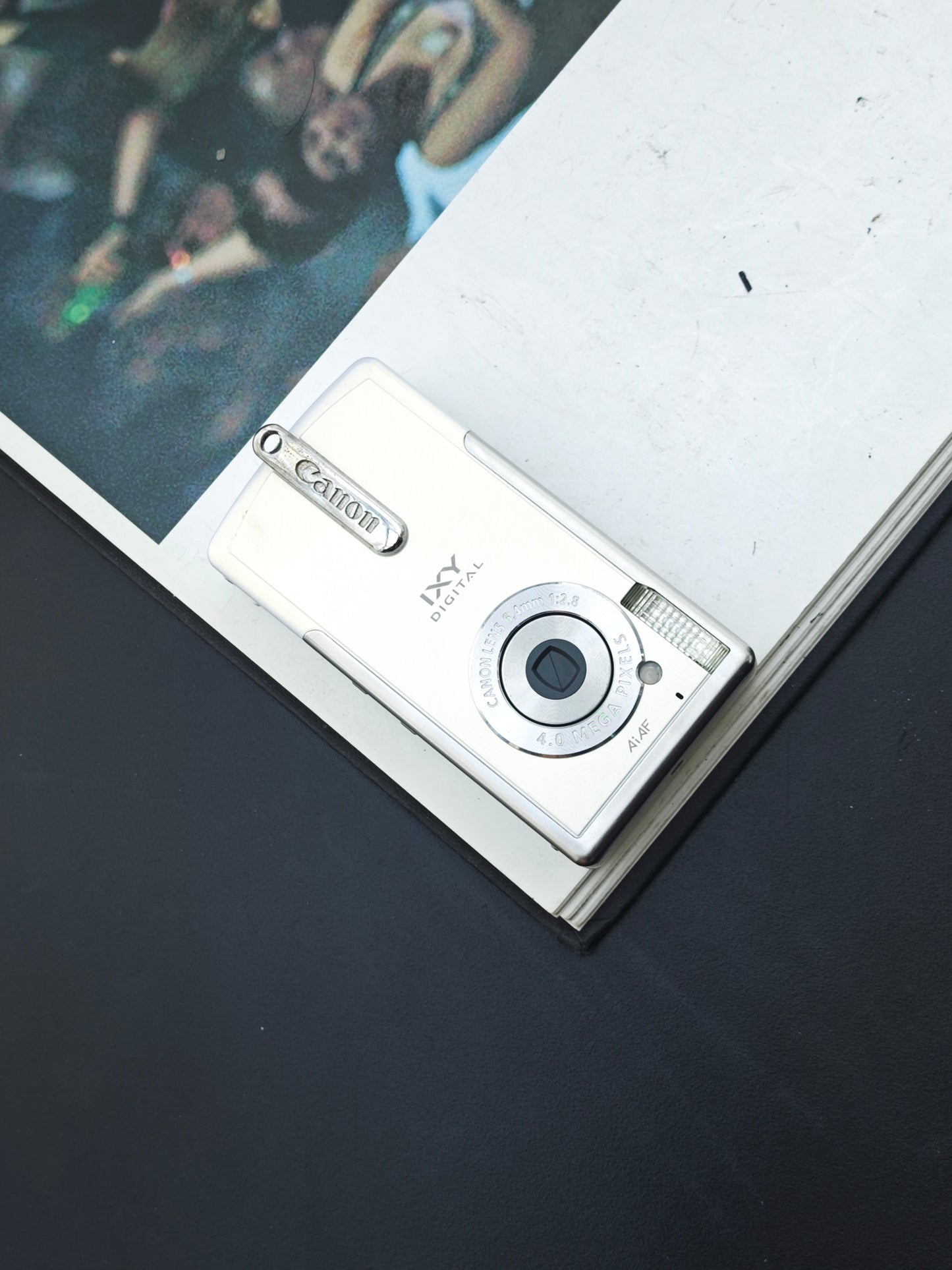 Used Canon IXY Digital L1 white Digital Camera