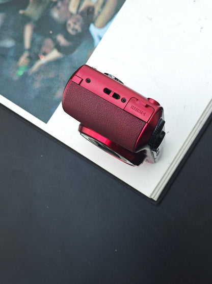 *READ* Used Sony Cyber-shot DSC-HX10V red Digital Camera [JPN only, No charger]