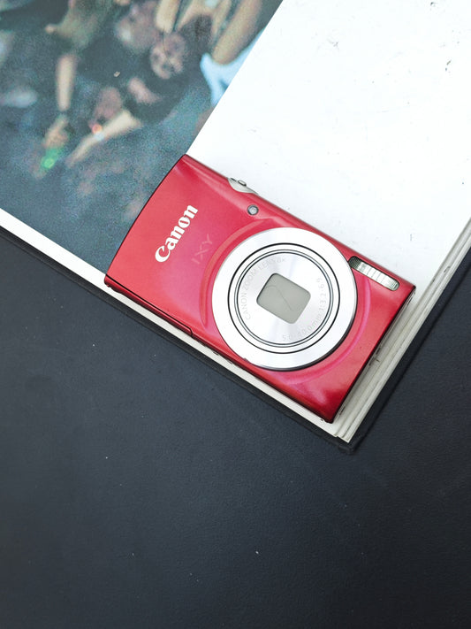 Used Canon IXY 200 red Digital Camera [No charger]