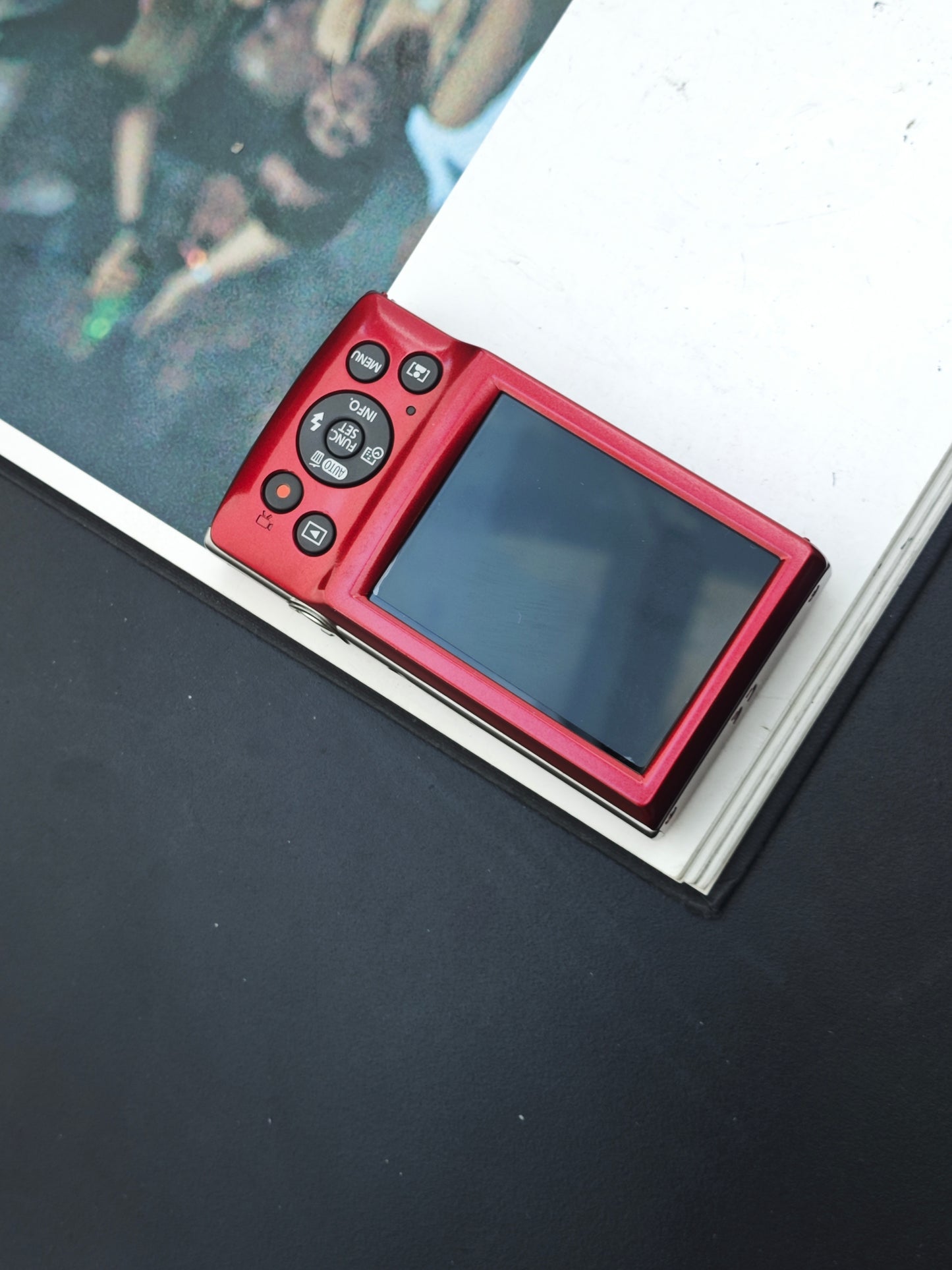 Used Canon IXY 200 red Digital Camera [No charger]