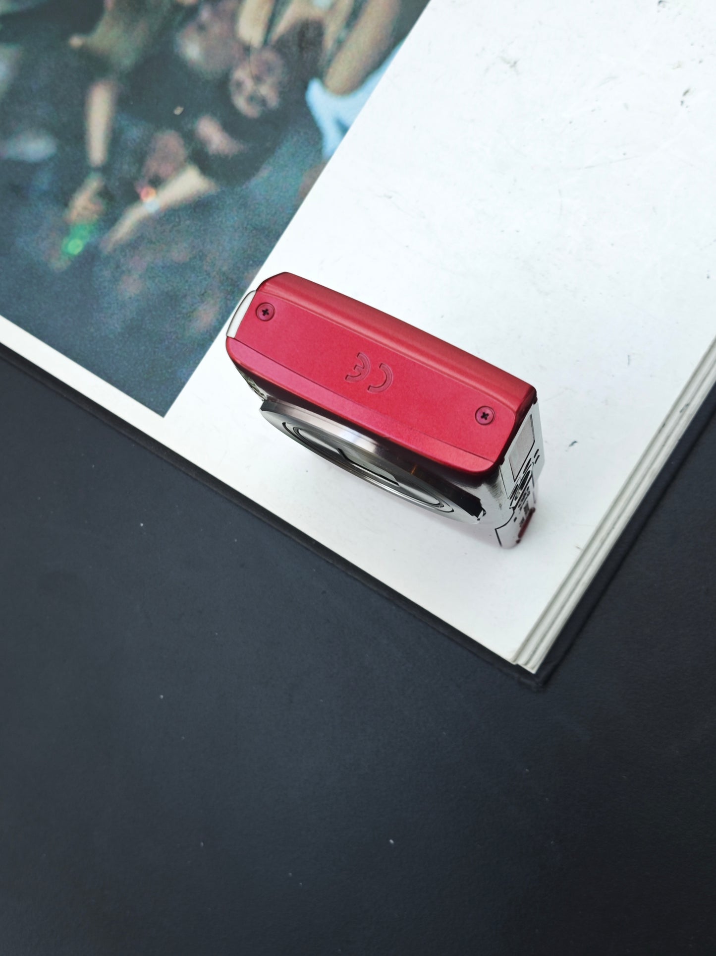 Used Canon IXY 200 red Digital Camera [No charger]