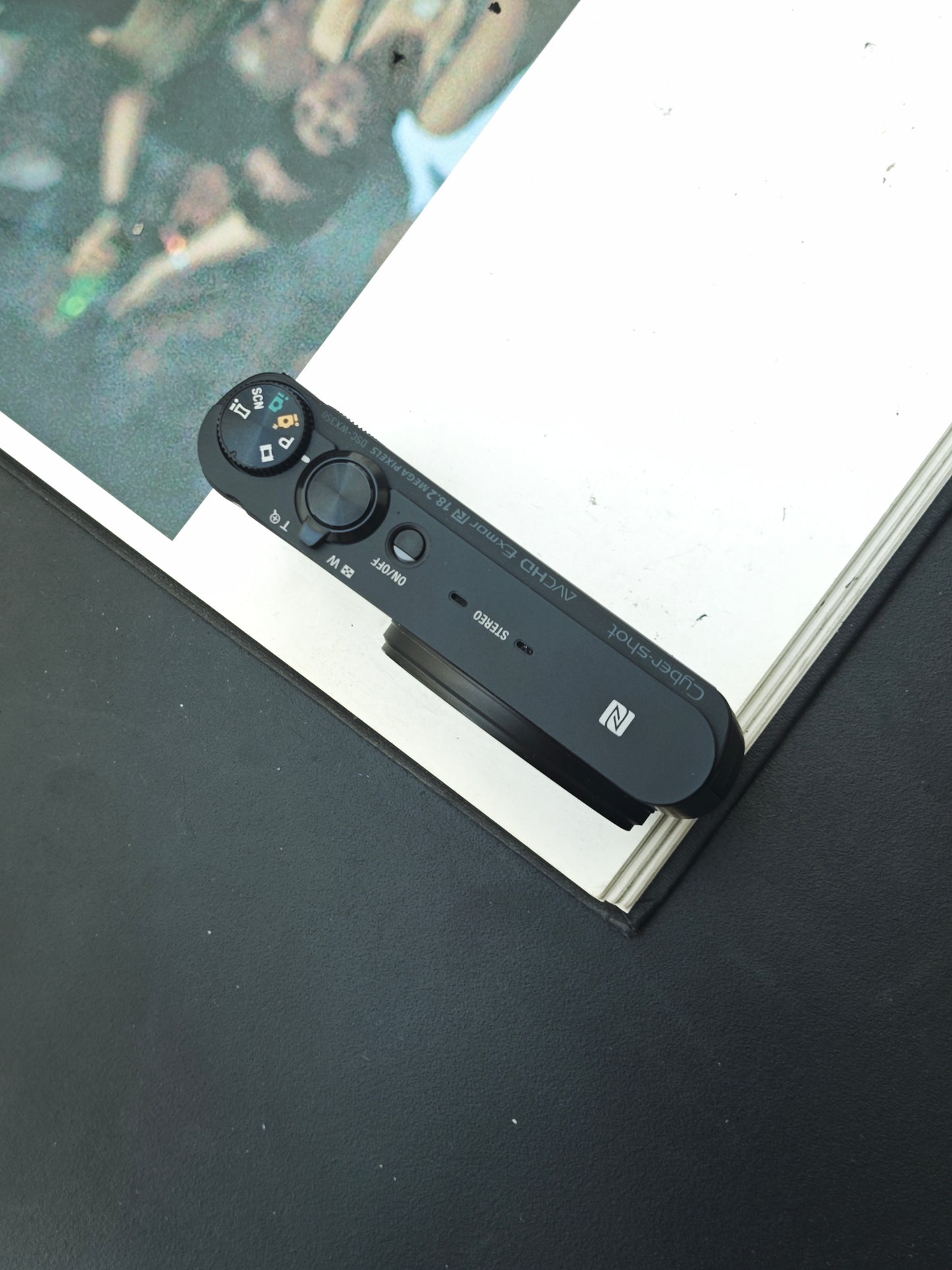 Used Sony Cyber Shot DSC-WX350 black Digital Camera [JPN only, No charger]