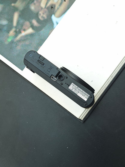 Used Sony Cyber Shot DSC-WX350 black Digital Camera [JPN only, No charger]