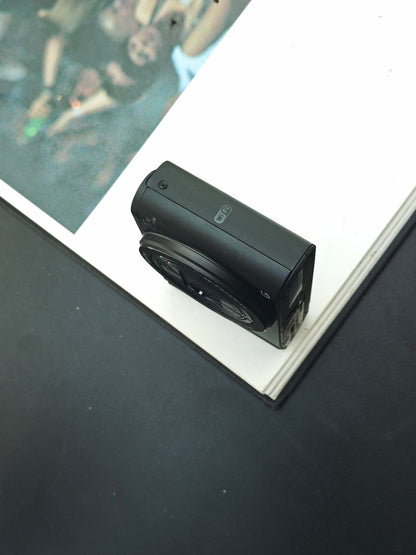 Used Sony Cyber Shot DSC-WX350 black Digital Camera [JPN only, No charger]