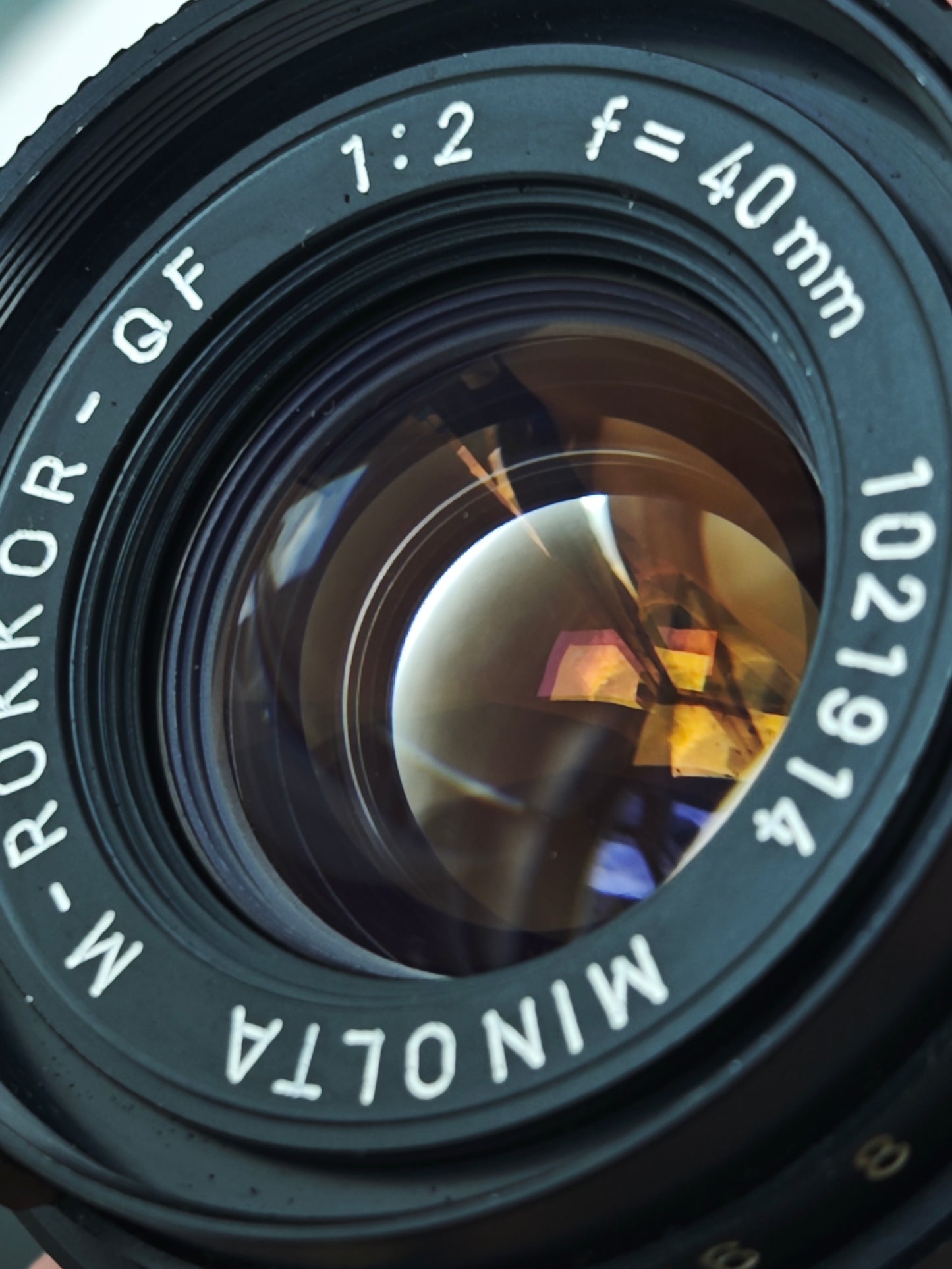 Minolta M-Rokkor-QF 40mm F2
