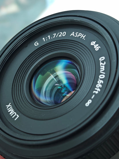 *READ* Panasonic Lumix G 20mm F1.7 [M4/3 mount]