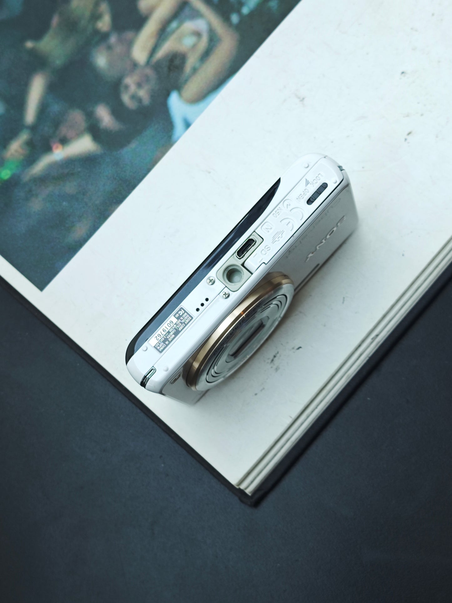 Used Sony Cyber-shot DSC-WX100 white Digital Camera [JPN only, No charger]