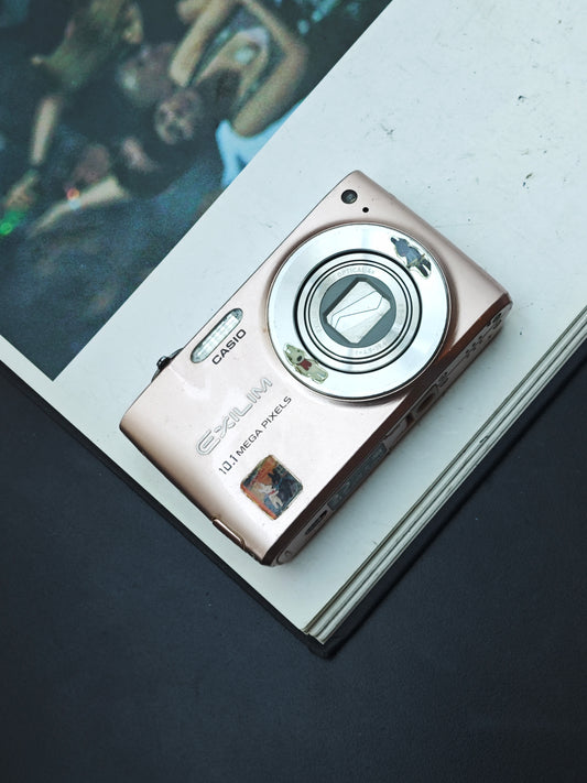 Used Casio EXILIM EX-Z300 old rose Digital Camera [No charger]