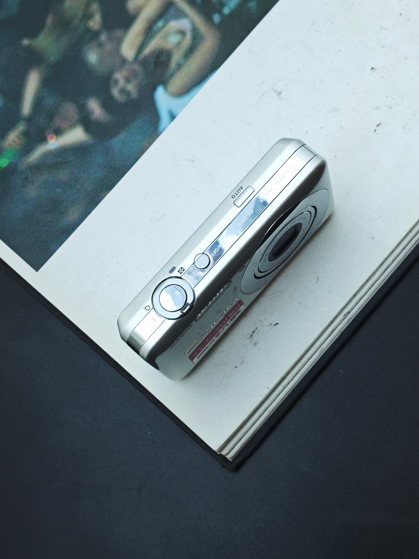 Used Casio EXILIM EX-Z800 silver Digital Camera [No charger]