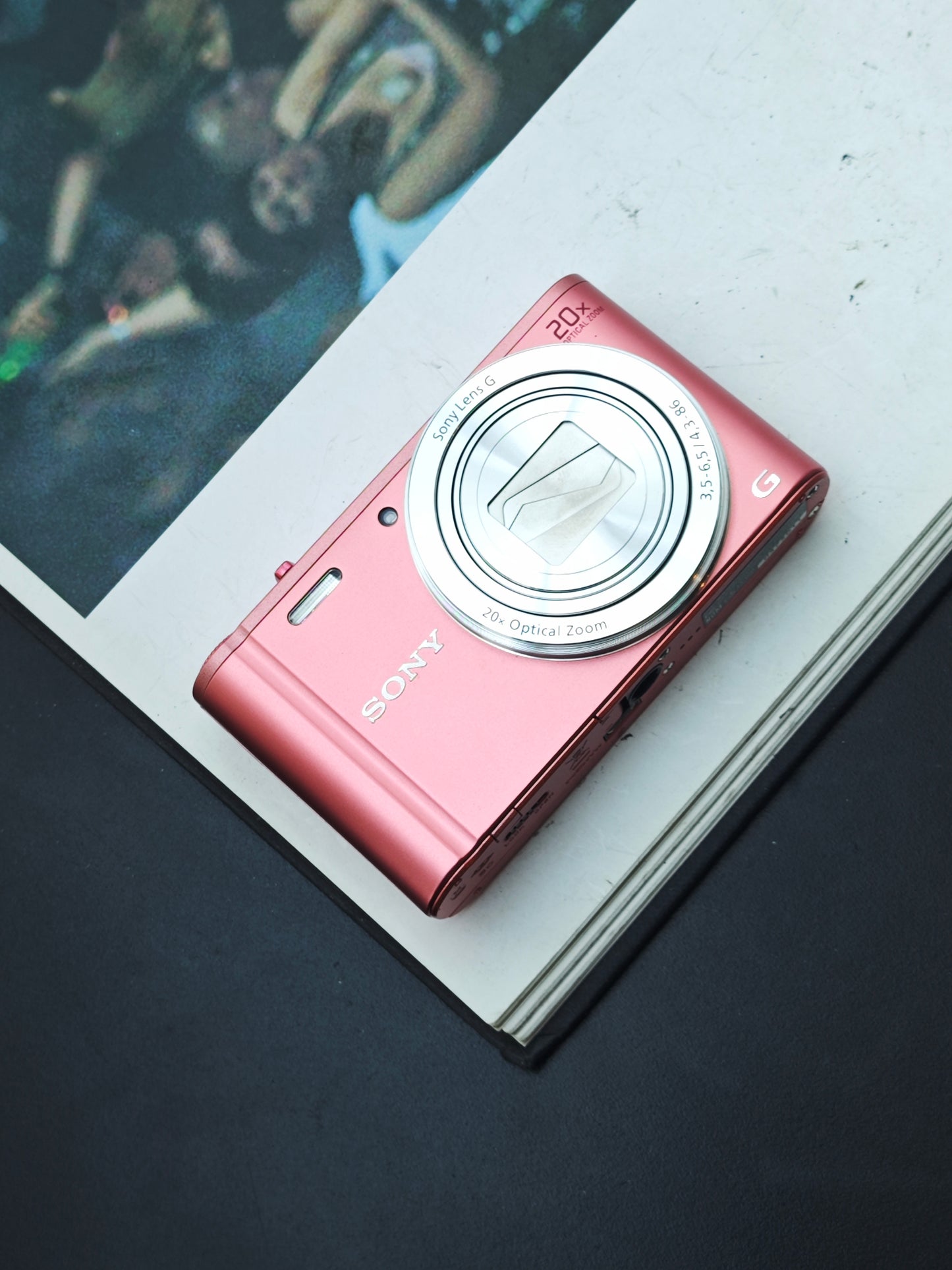*DHL SHIPPING* Used Sony Cyber Shot DSC-WX350 pink Digital Camera [JPN only]