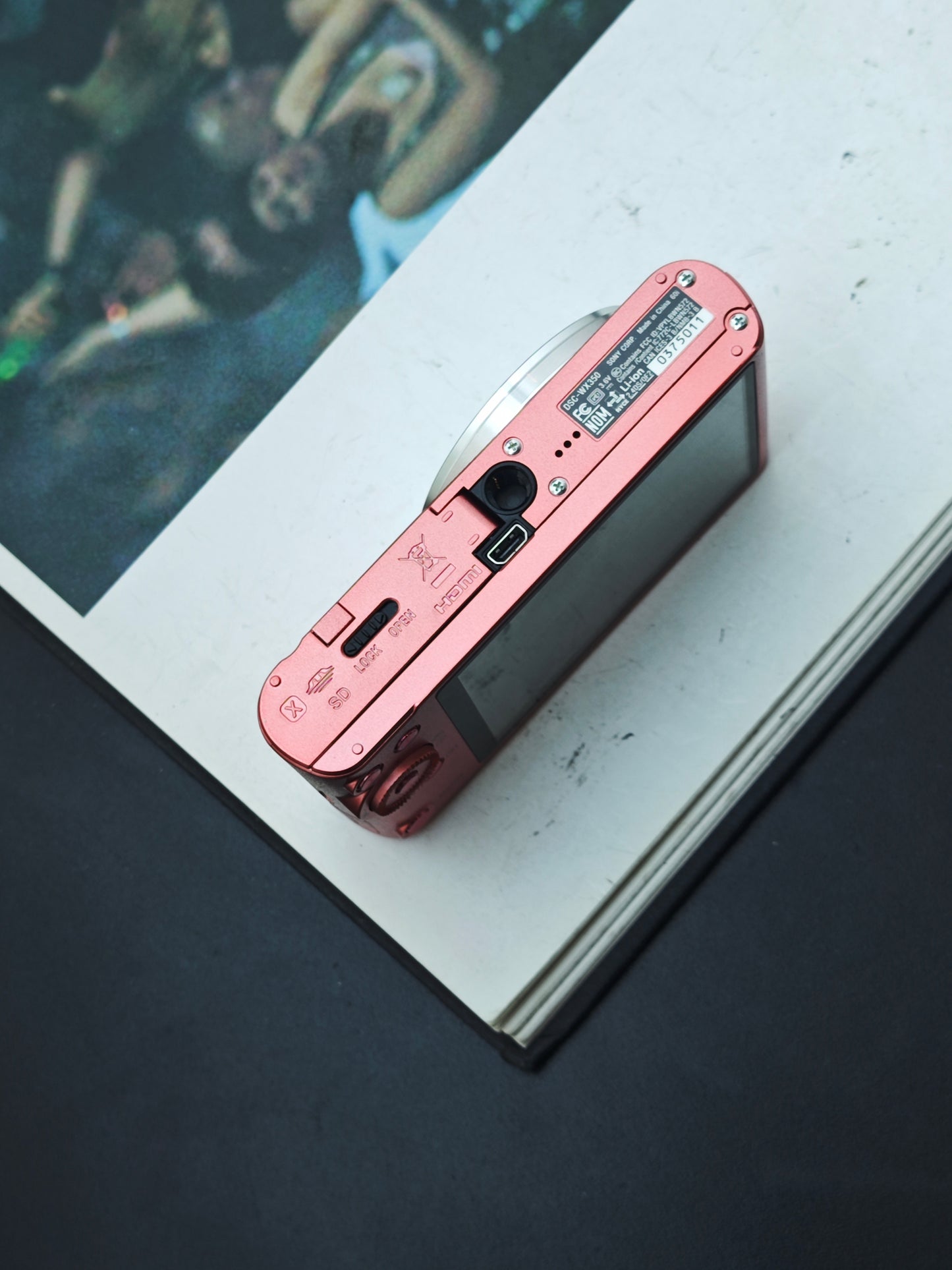 *DHL SHIPPING* Used Sony Cyber Shot DSC-WX350 pink Digital Camera [JPN only]