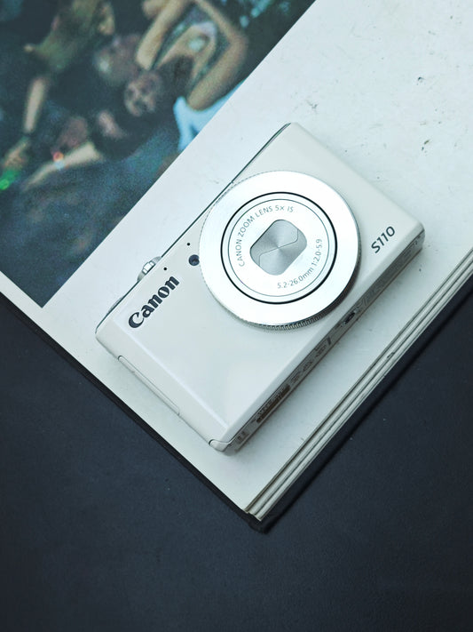 Used Canon PowerShot S110 white Digital Camera