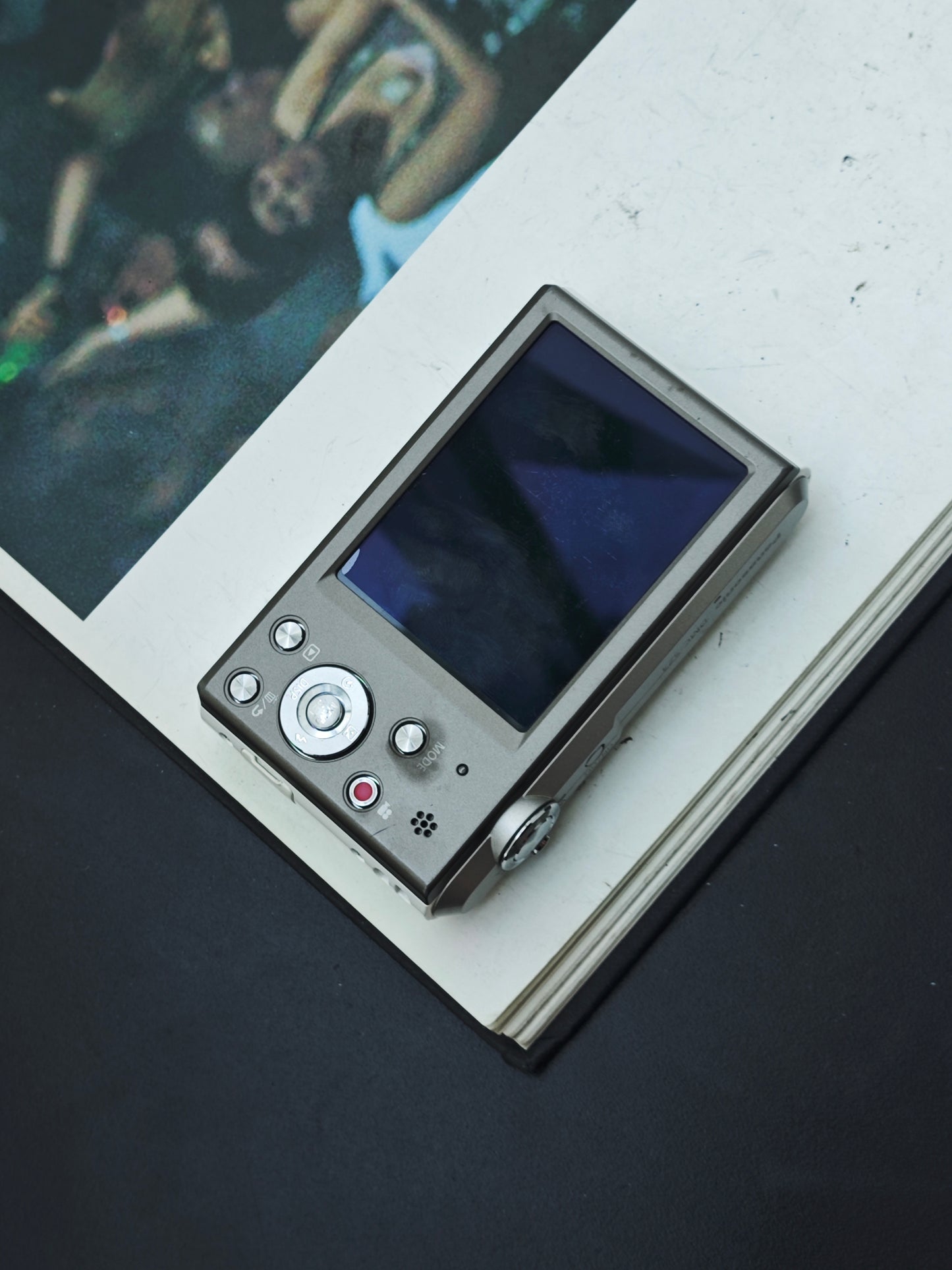 Used Panasonic Lumix DMC-SZ3 white Digital Camera [JPN only, No charger]
