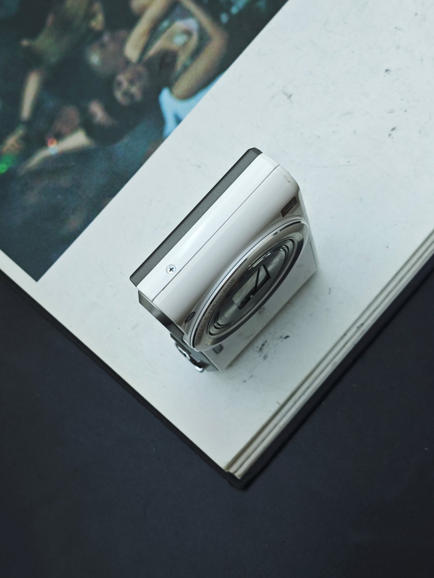 Used Panasonic Lumix DMC-SZ3 white Digital Camera [JPN only, No charger]