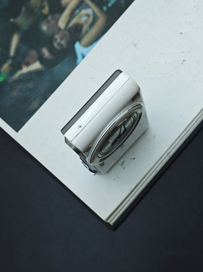Used Panasonic Lumix DMC-SZ3 white Digital Camera [JPN only, No charger]