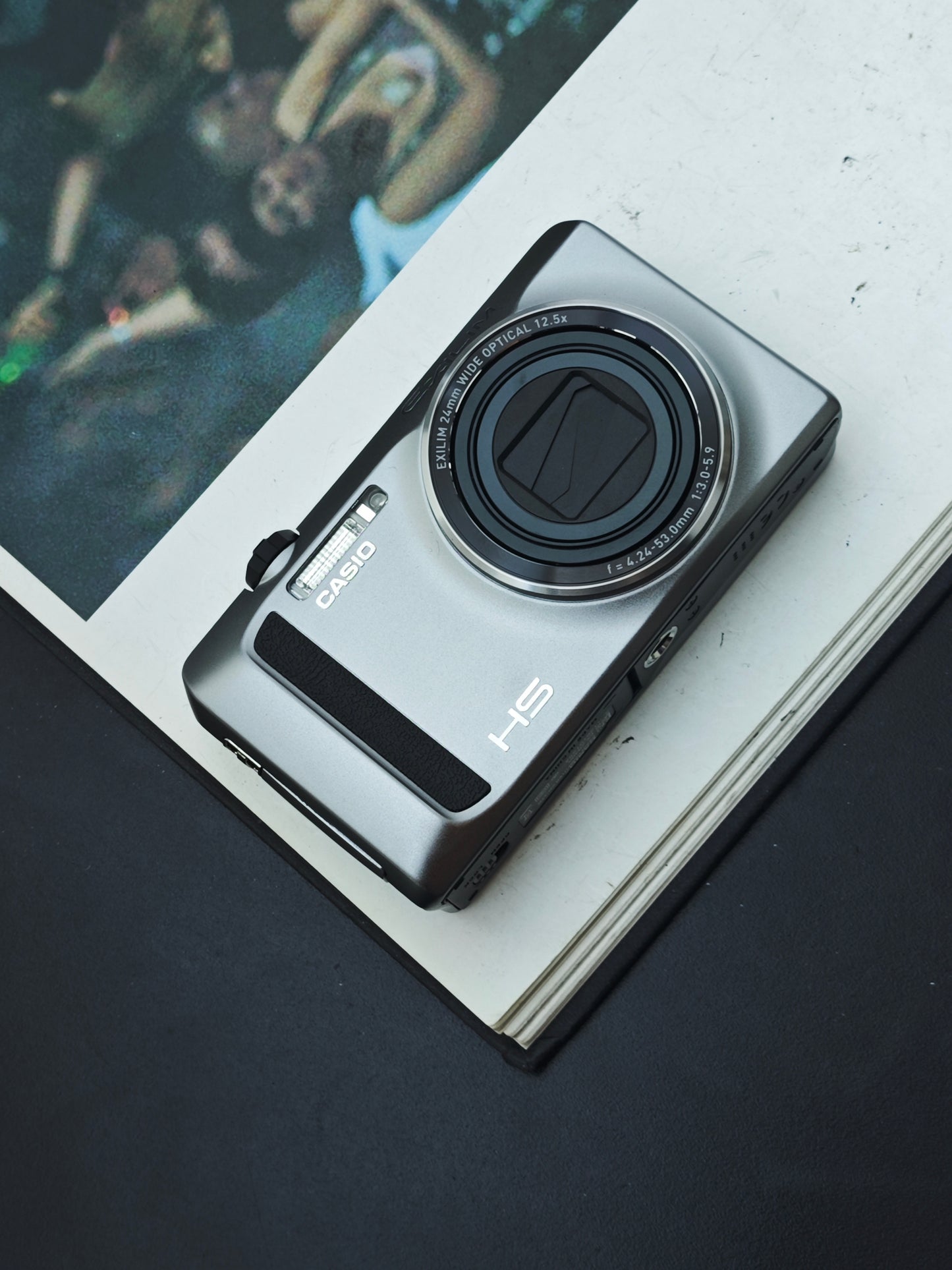 Used Casio EXILIM EX-ZR400 silver Digital Camera [No charger] #12010165A
