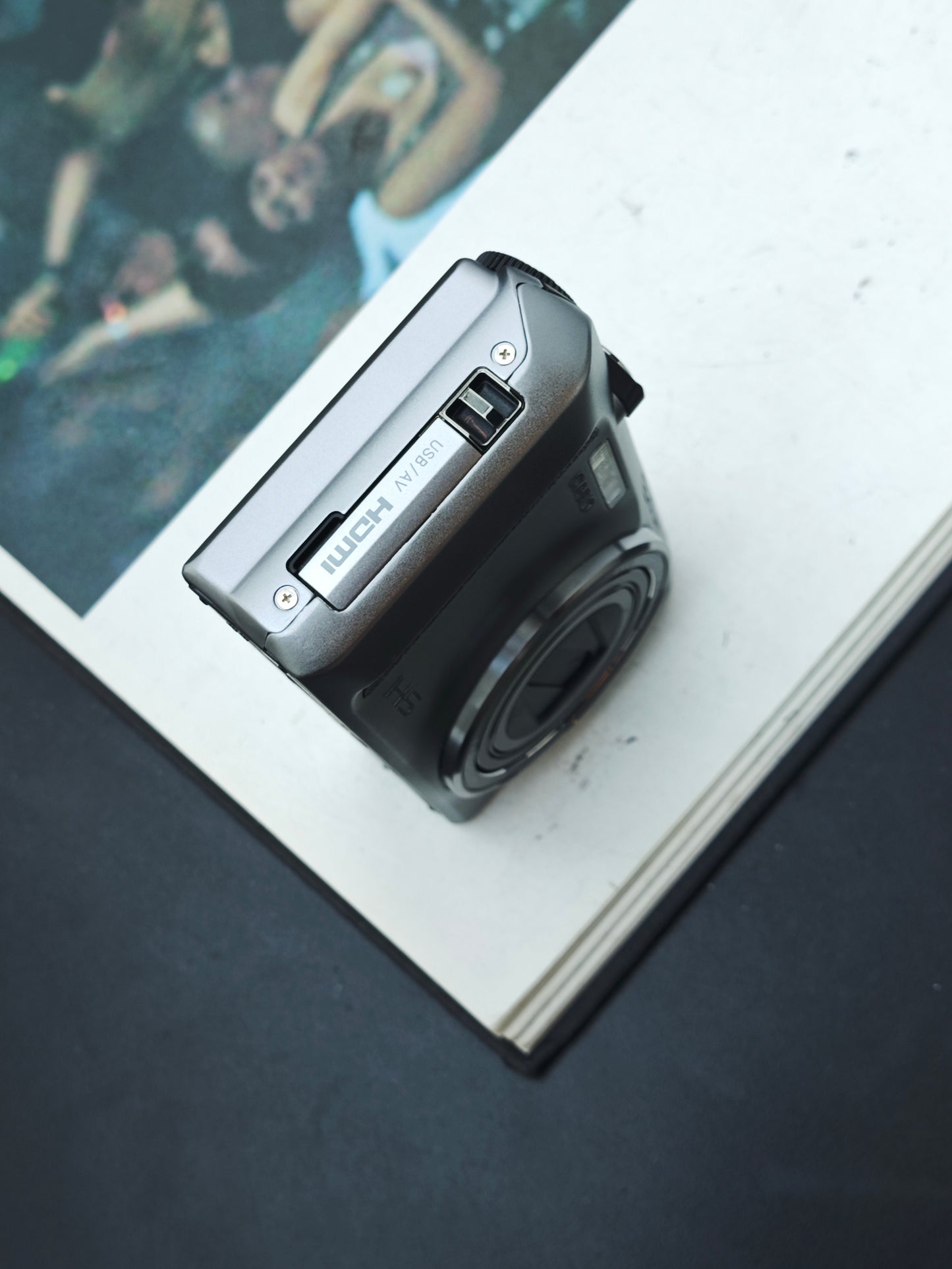 Used Casio EXILIM EX-ZR400 silver Digital Camera [No charger] #12010165A