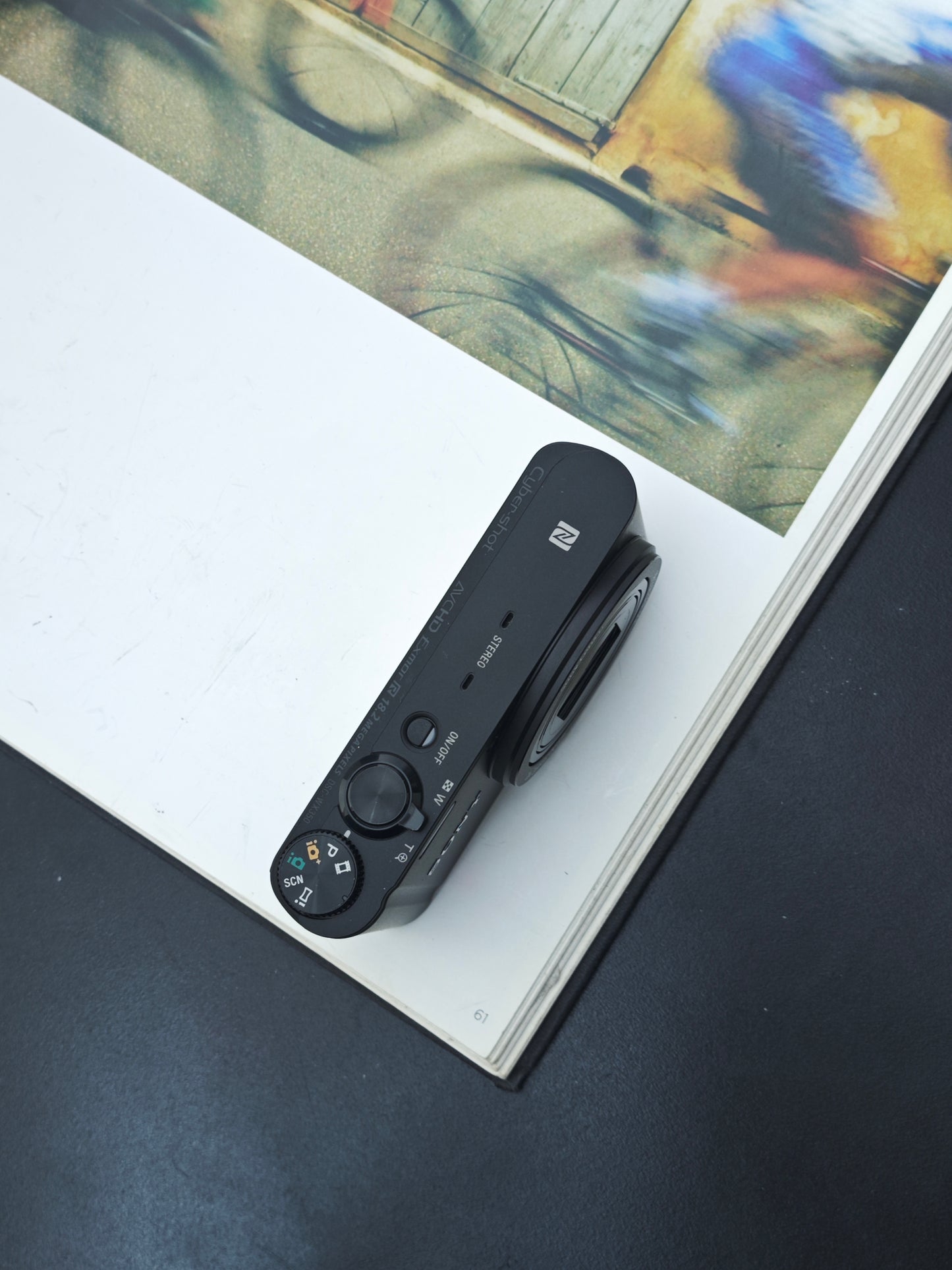 Used Sony Cyber Shot DSC-WX350 black Digital Camera [JPN only, No charger]