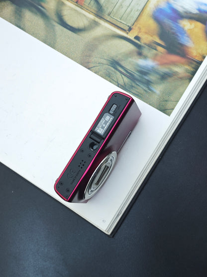 Used Casio EXILIM EX-Z3000 magenta Digital Camera [No charger]