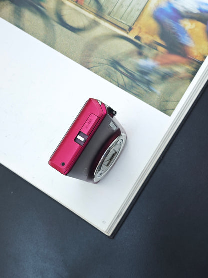 Used Casio EXILIM EX-Z3000 magenta Digital Camera [No charger]