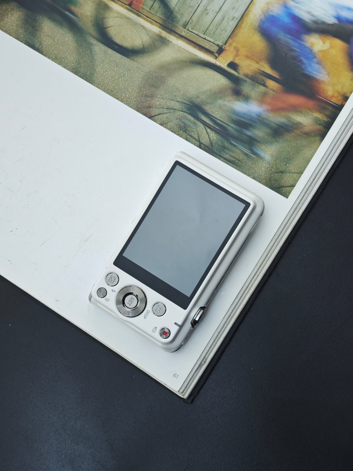 Used Casio EXILIM EX-Z31 white Digital Camera [No charger]
