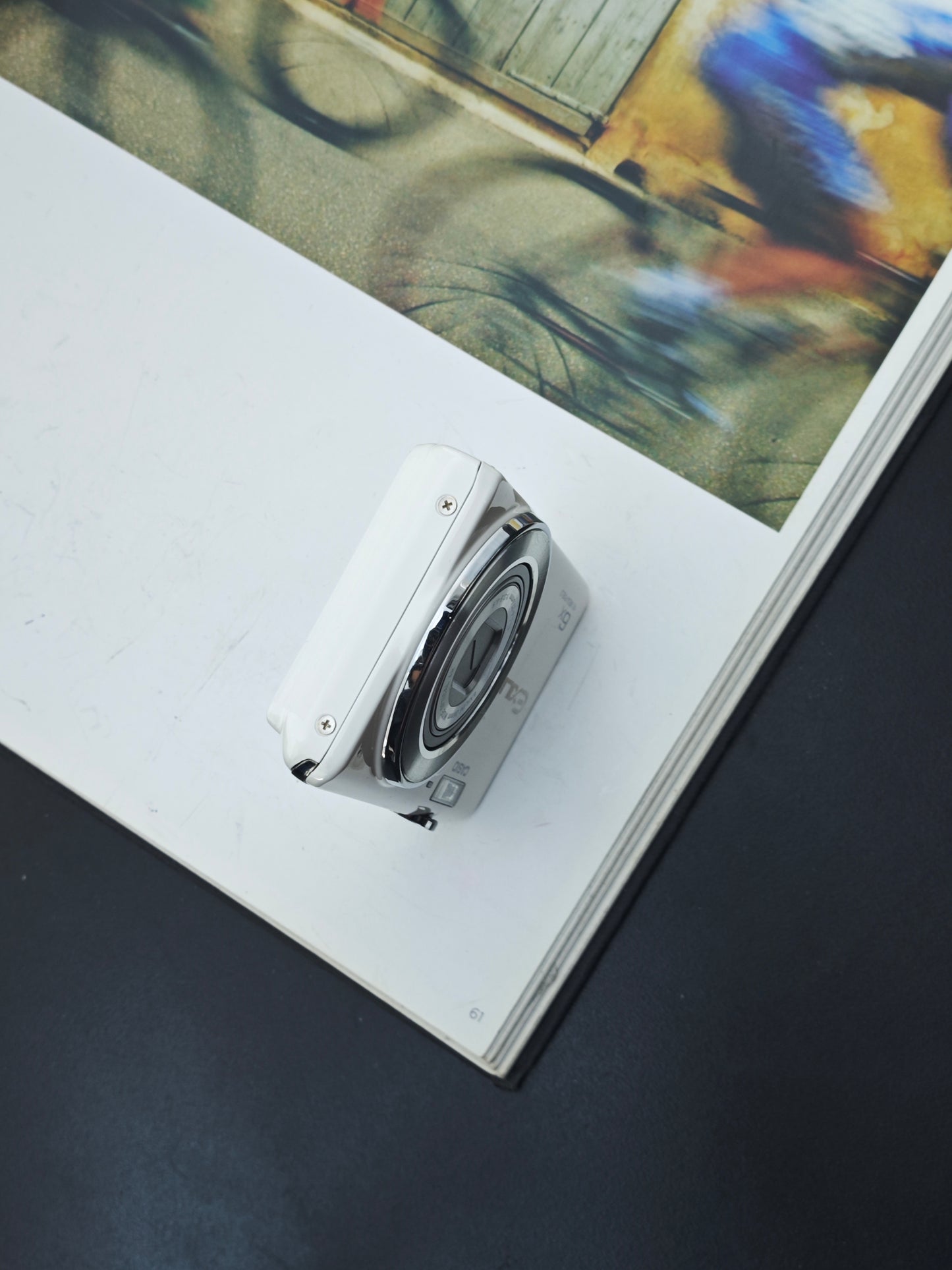 Used Casio EXILIM EX-Z31 white Digital Camera [No charger]